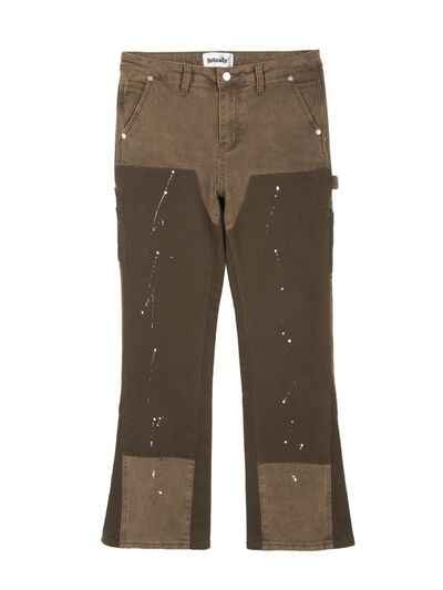 Men's Contrast Washed Bootcut Jeans - Damned Threads